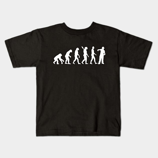 Evolution Rapper Kids T-Shirt by Designzz